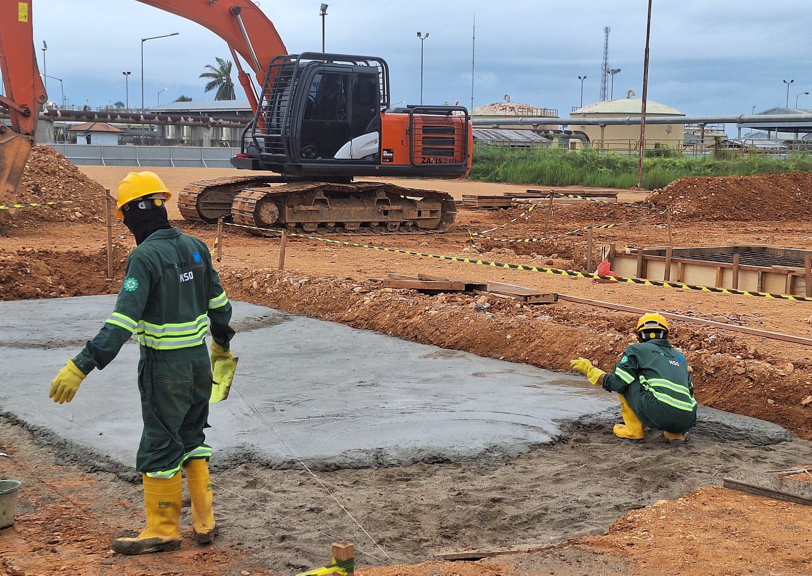 Aceh Site Work Progress August 2025